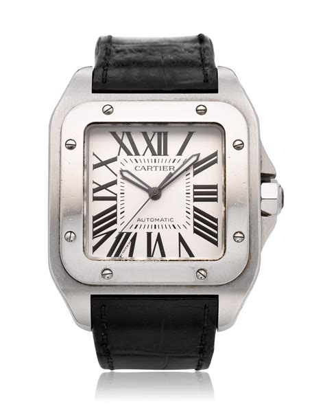 cartier santos 100 ladies|cartier santos watch price list.